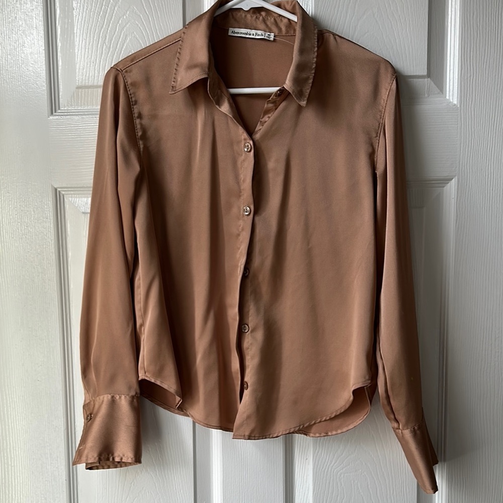 Bronze Button-Up Shirt